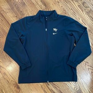 Men’s Wake Forest Demon Deacons Nike Zip Up Coat/Jacket. Size XL.